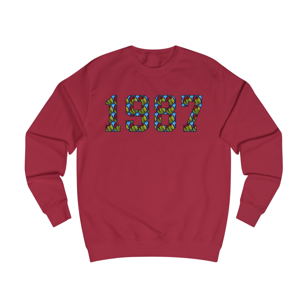 Personalised African Print (Custom Word, Name, Slogan, Year) - Adult Hoodie, Sweatshirt or T-Shirt