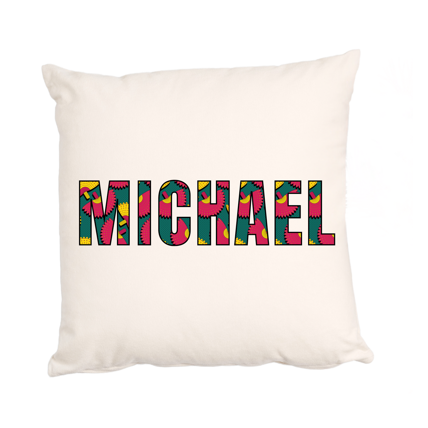 Personalised Ankara African Print Cushion