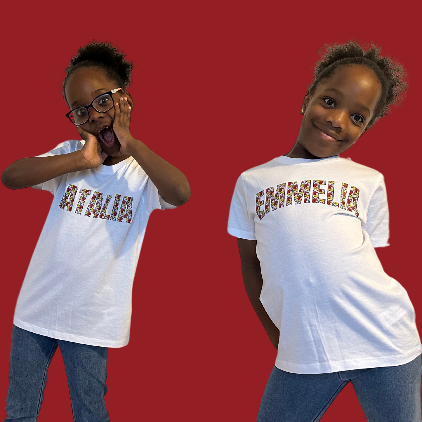 Personalised African Print Child T-Shirt