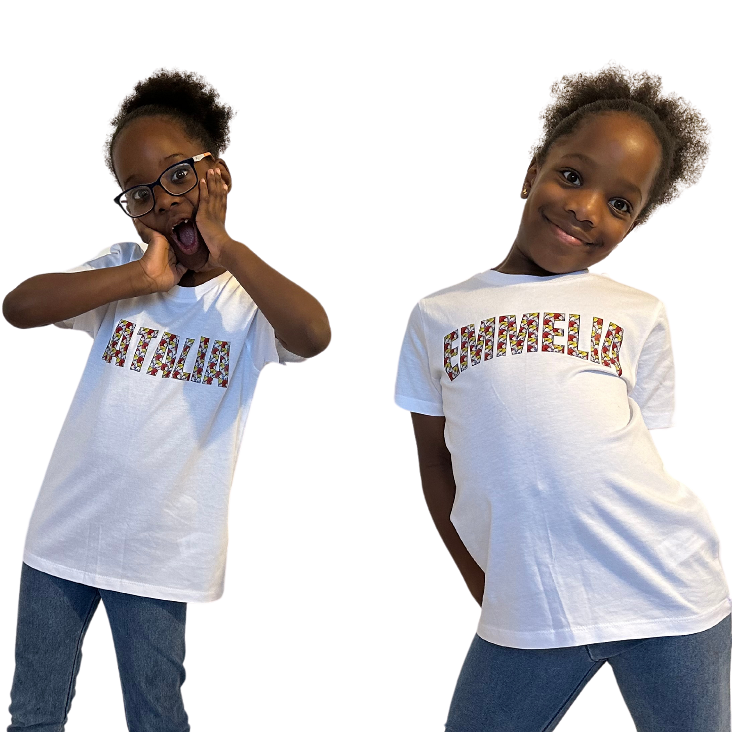 Personalised African Print Child T-Shirt