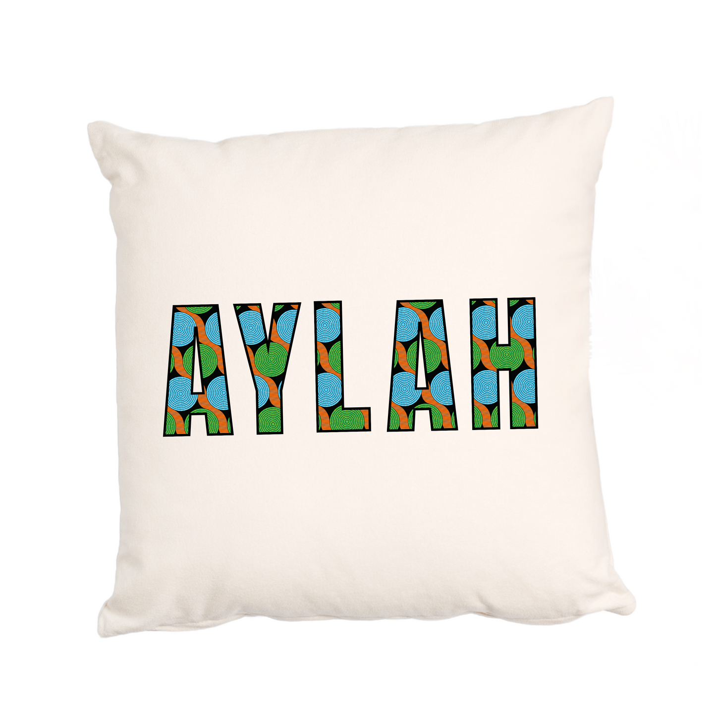 Personalised Ankara African Print Cushion