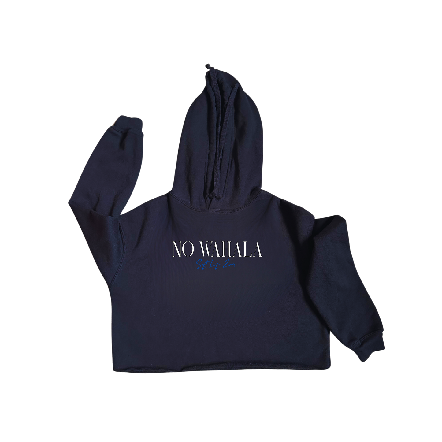 No Wahala - Soft Life Cropped Hoodie