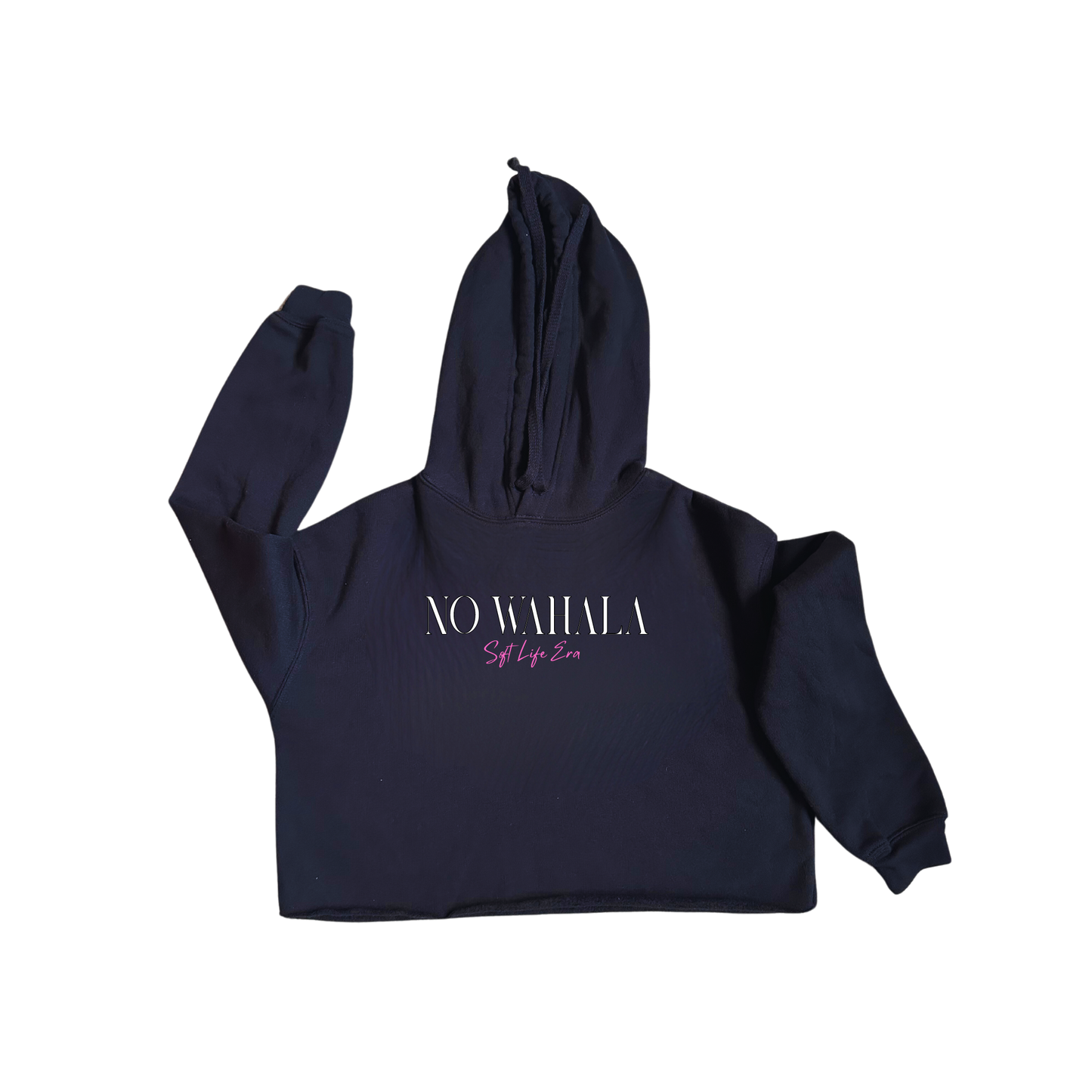 No Wahala - Soft Life Cropped Hoodie