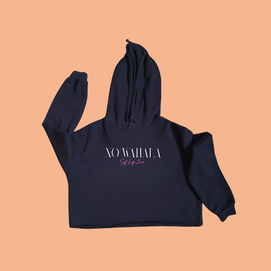 No Wahala - Soft Life Cropped Hoodie