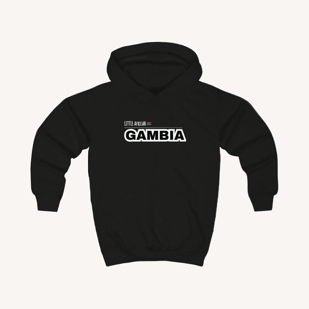 Little African Personalised (Country & Flag) - Kids Hoodie, Sweatshirt or T-Shirt