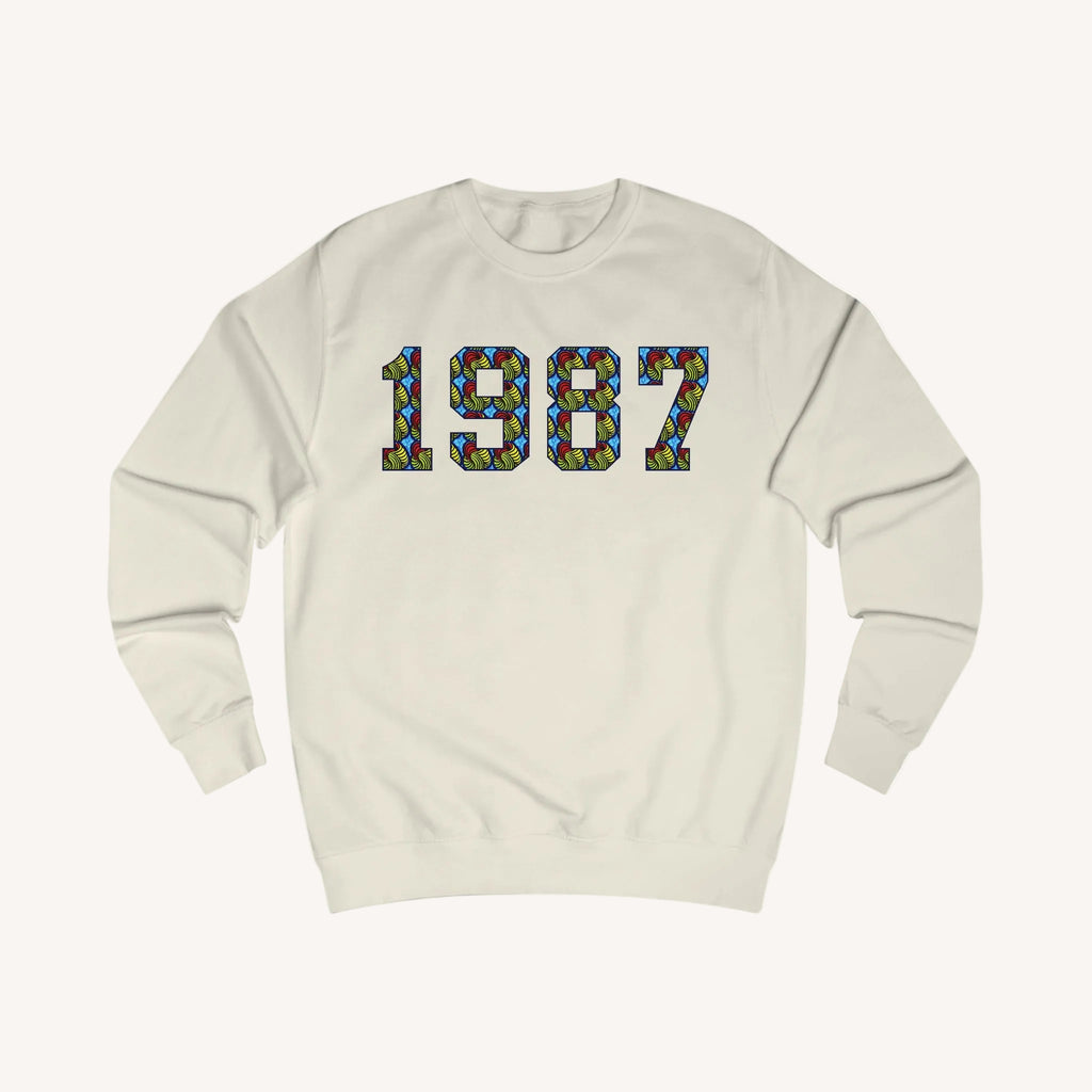 Personalised African Print (Custom Word, Name, Slogan, Year) - Adult Hoodie, Sweatshirt or T-Shirt