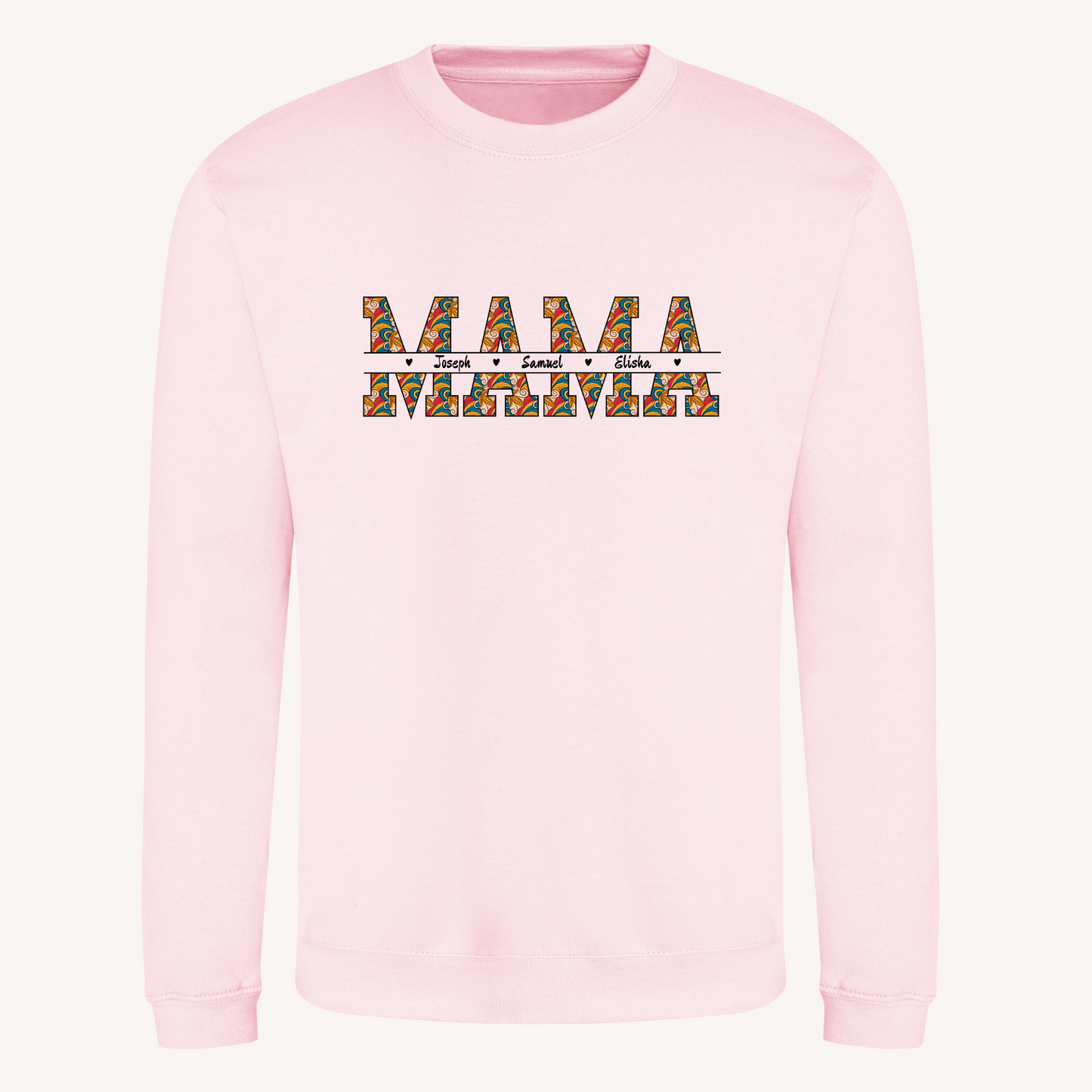 Personalised MAMA Sweatshirt with Names