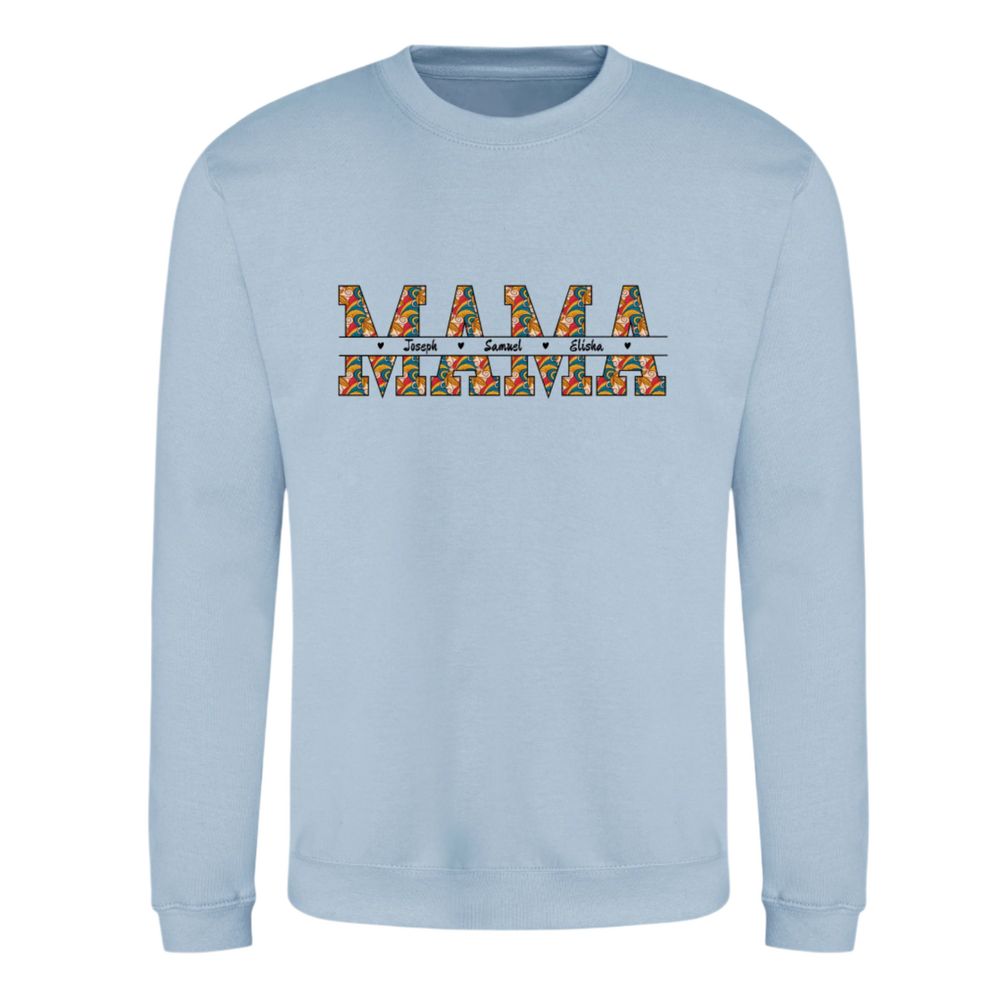 Personalised MAMA Sweatshirt with Names