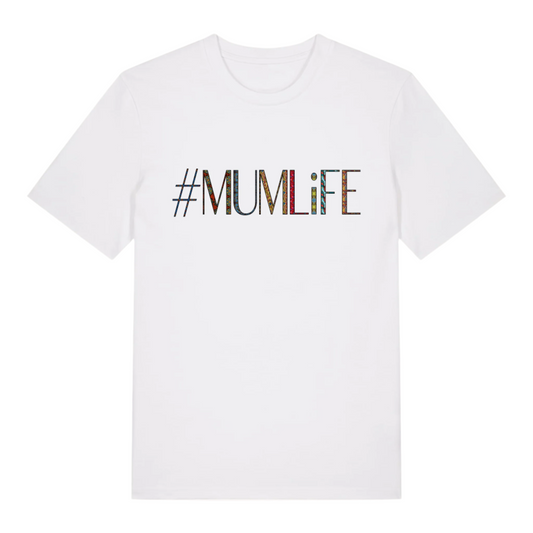 '#MumLife' Ankara T-Shirt