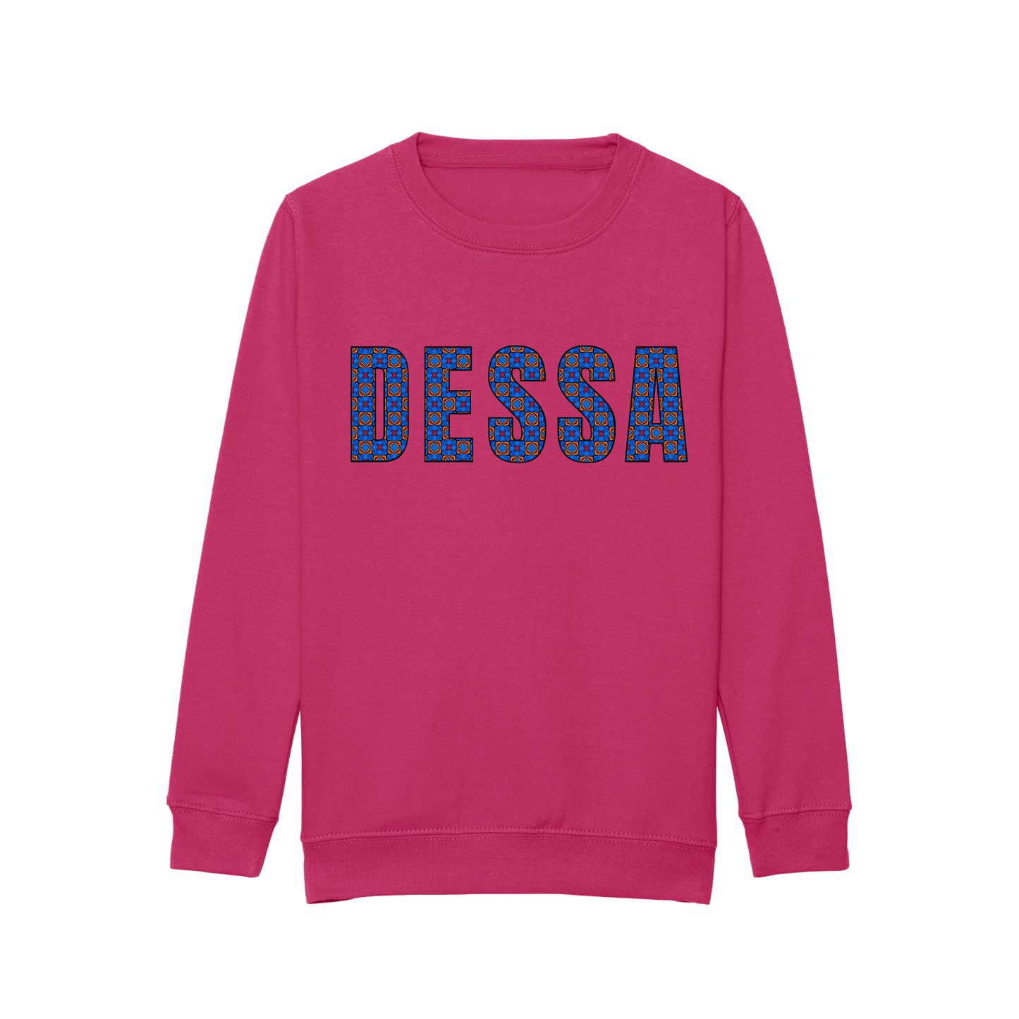 Personalised African Print Child Sweatshirt